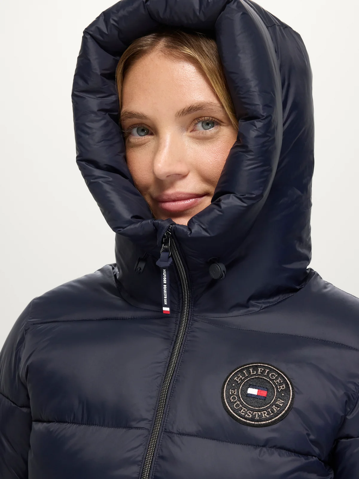 Tommy Hilfiger Equestrian Glendale Puffer Jacket- DESERT SKY - Image 5
